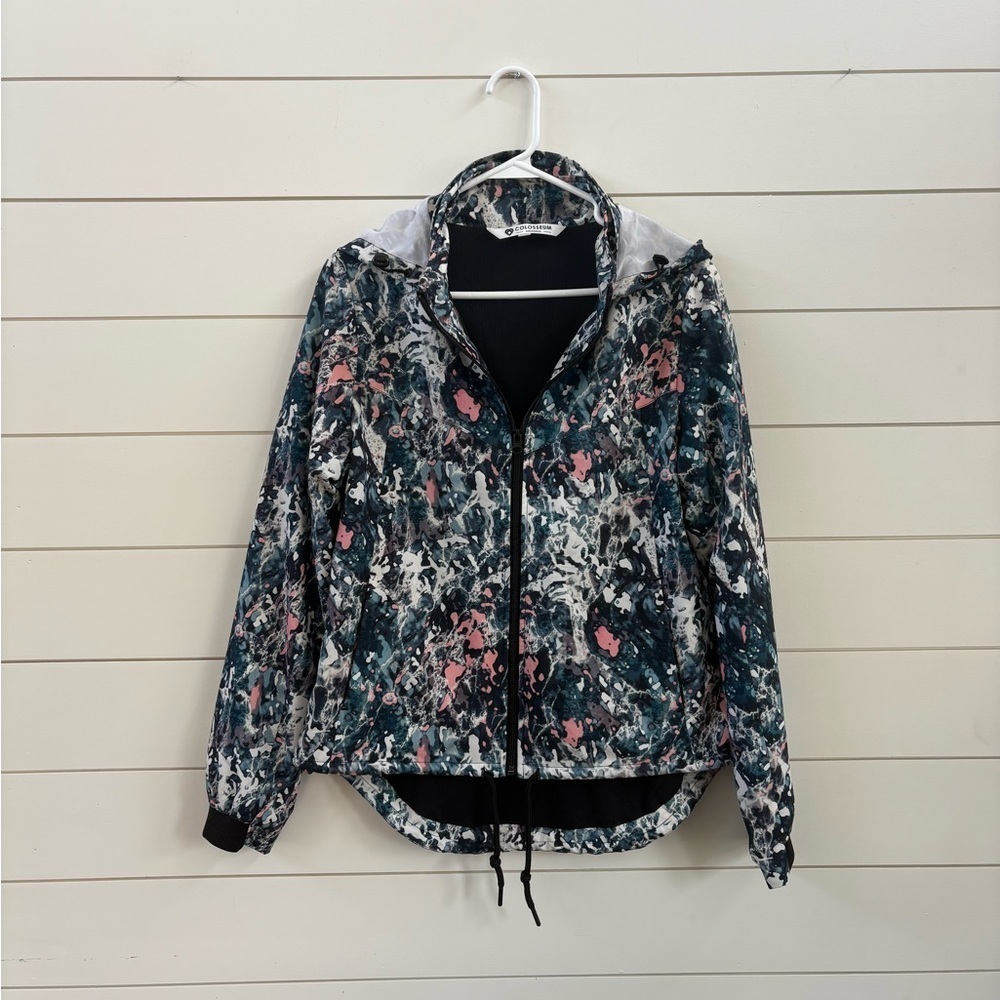 Colosseum Women's Abstract Print Bomber Jacket